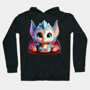 Adorable Baby Dragons | colorful vibes edition Hoodie